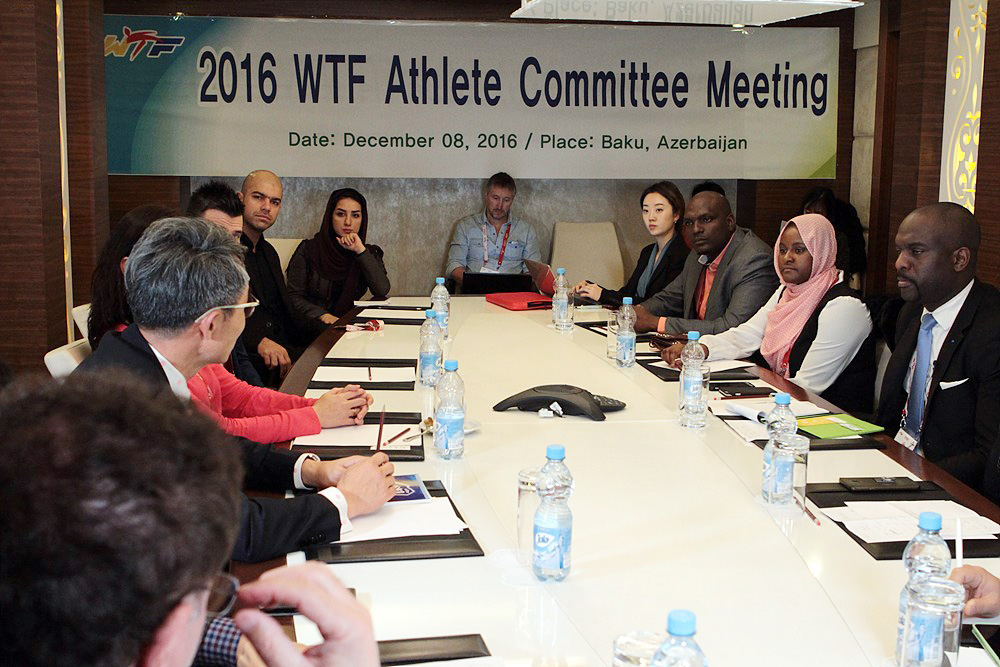 2016_WTF_Athlete_Committee_Meeting_Dec08_2016