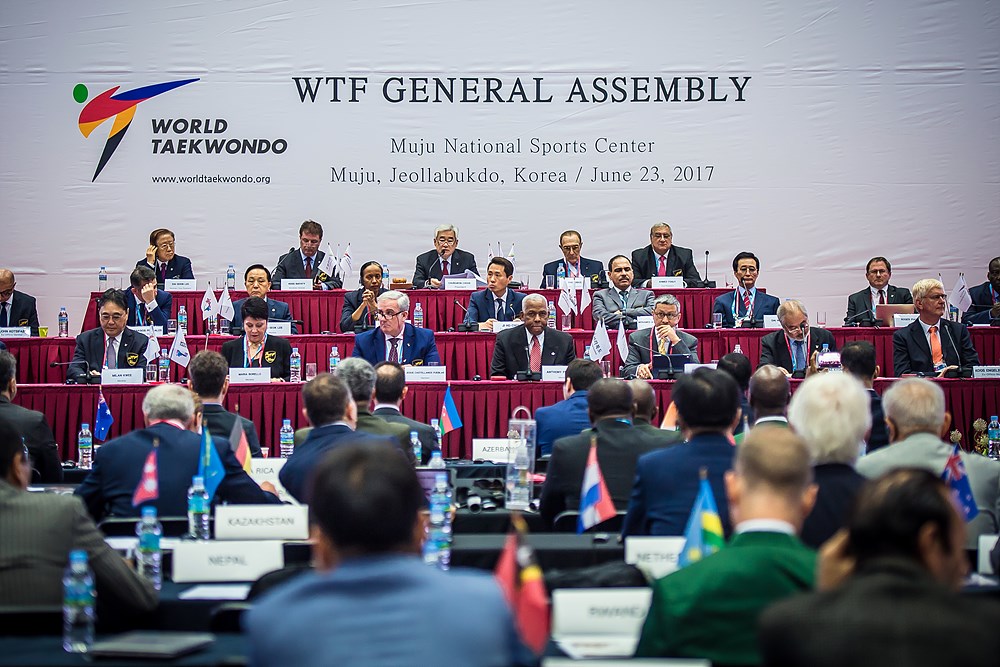 WTF General Assembly is held on June 23, 2017, in Muju, Korea (4)