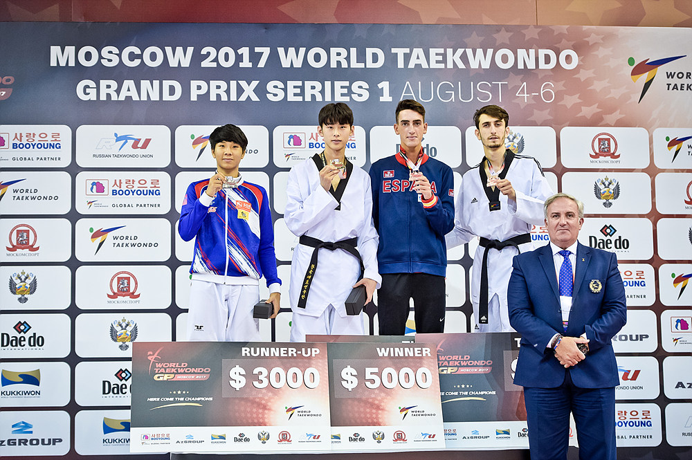 Moscow_2017_WT_GP_M-58kg_medal_list