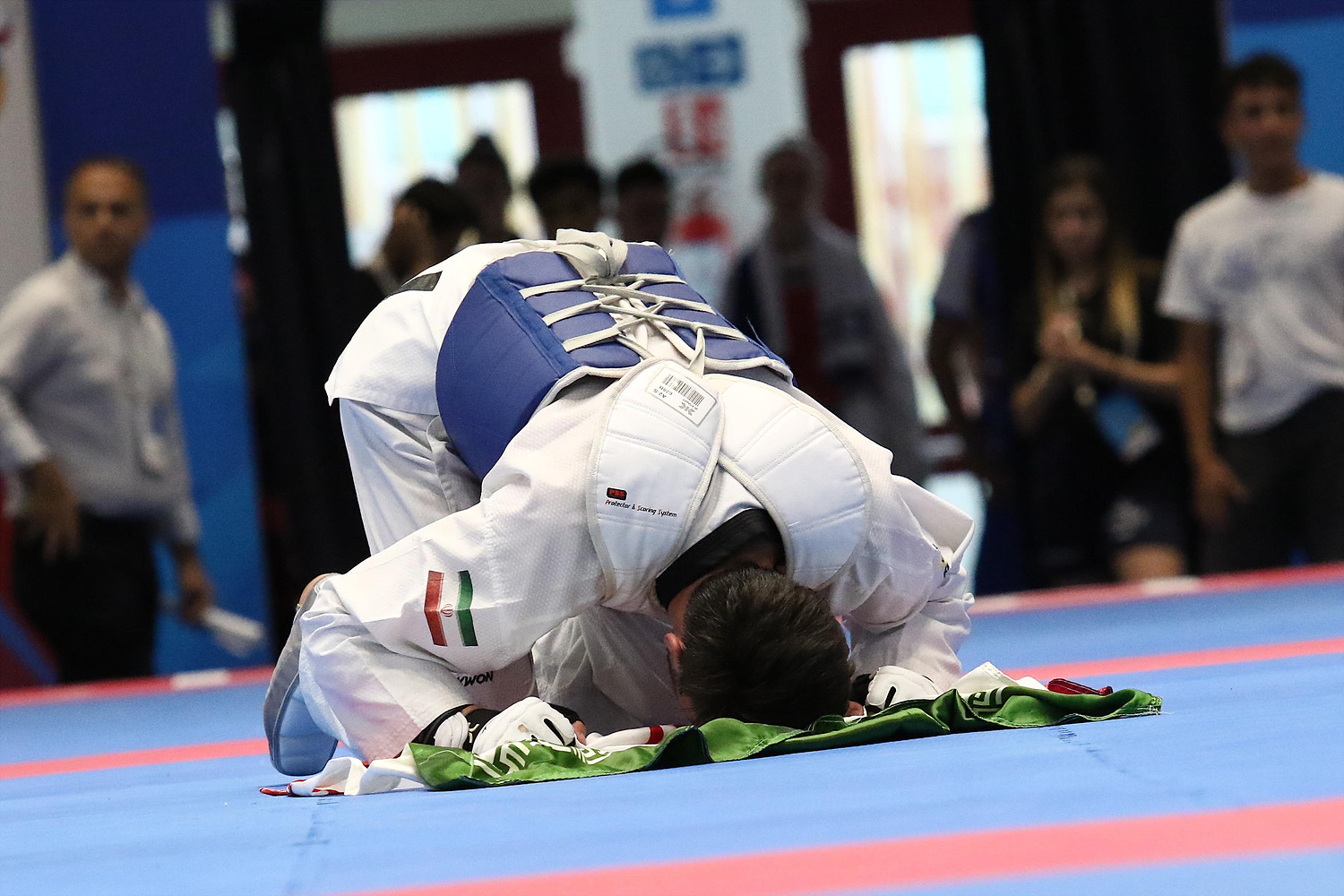 Finali di Taekwondo Bakhshikalhori Amirmohammad IRI ), Pala Casoria, Napoli 11 Luglio 2019 PHOTO POOL FOTOGRAFI UNIVERSIADE 2019