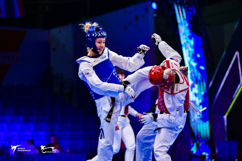 Day 2 competition picture of Wuxi 2018 WT Grand Slam Champions Series (2)